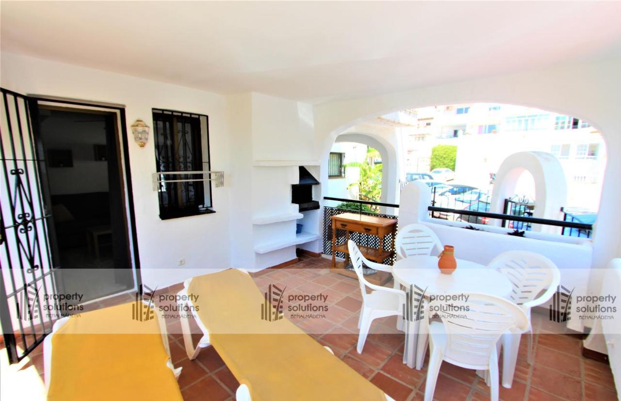 ベナルマデナPueblo Evita - Playa A 400M - Terraza Con Barbacoa Privada- Zona Avenida De Las Palmerasアパートメント エクステリア 写真