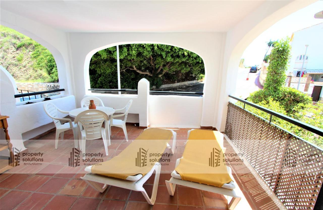 ベナルマデナPueblo Evita - Playa A 400M - Terraza Con Barbacoa Privada- Zona Avenida De Las Palmerasアパートメント エクステリア 写真