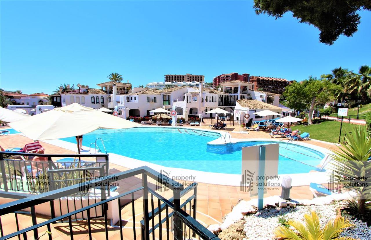 ベナルマデナPueblo Evita - Playa A 400M - Terraza Con Barbacoa Privada- Zona Avenida De Las Palmerasアパートメント エクステリア 写真