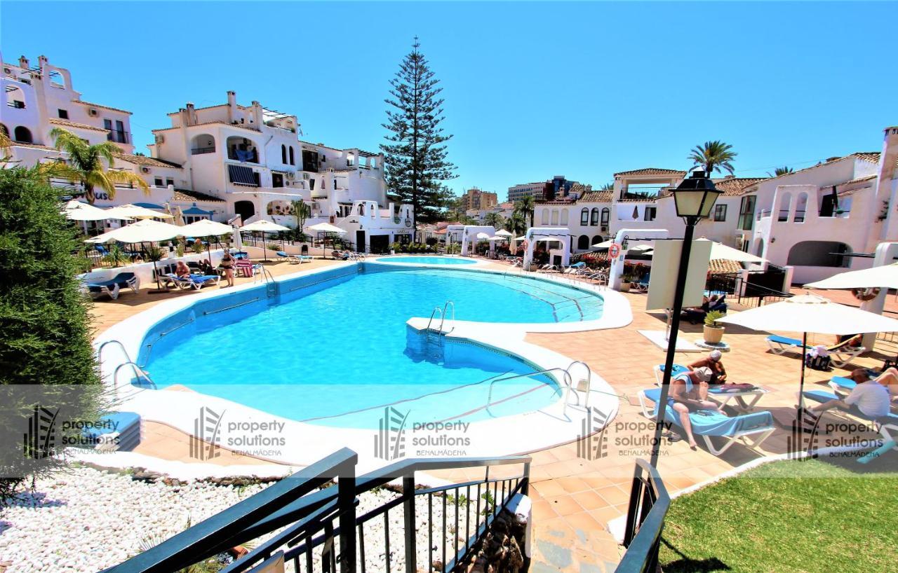 ベナルマデナPueblo Evita - Playa A 400M - Terraza Con Barbacoa Privada- Zona Avenida De Las Palmerasアパートメント エクステリア 写真