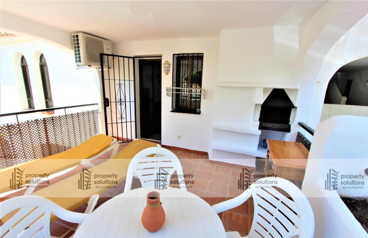 ベナルマデナPueblo Evita - Playa A 400M - Terraza Con Barbacoa Privada- Zona Avenida De Las Palmerasアパートメント エクステリア 写真