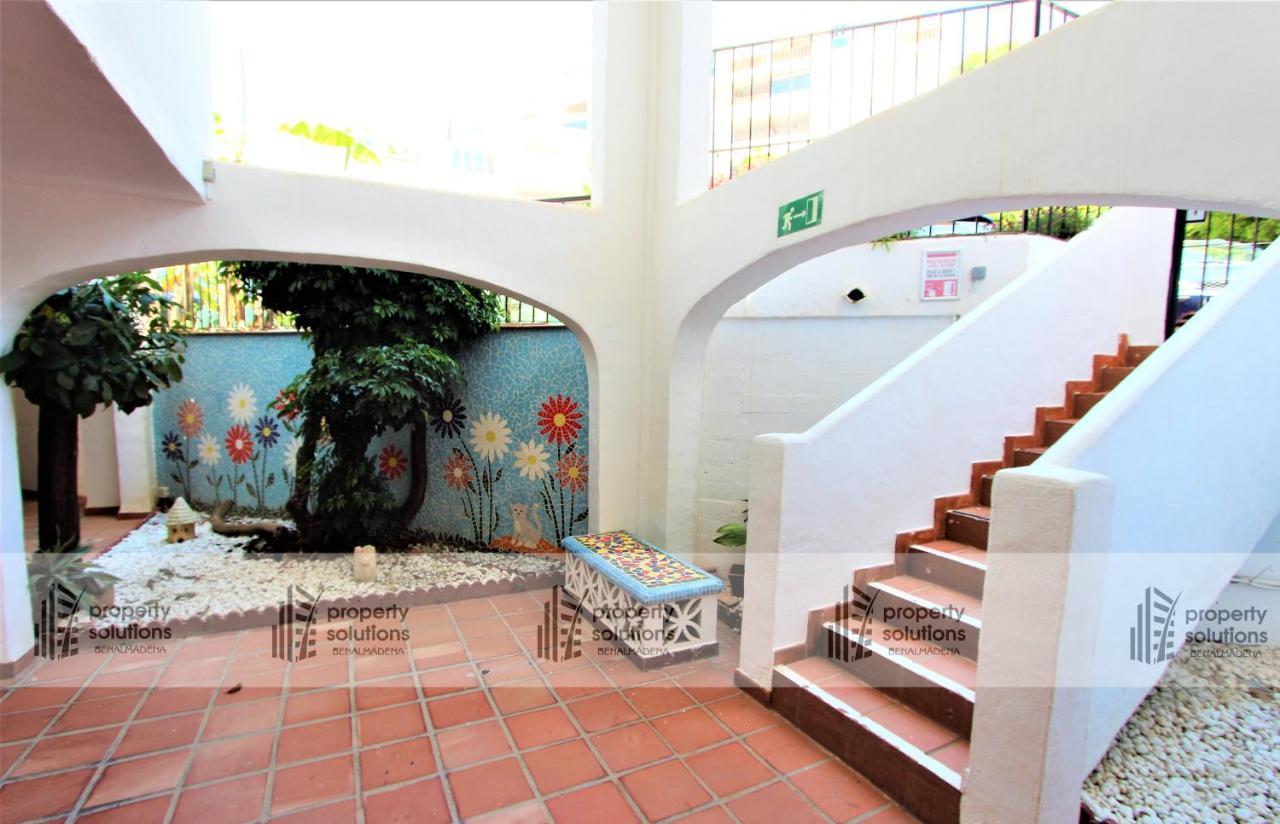 ベナルマデナPueblo Evita - Playa A 400M - Terraza Con Barbacoa Privada- Zona Avenida De Las Palmerasアパートメント エクステリア 写真